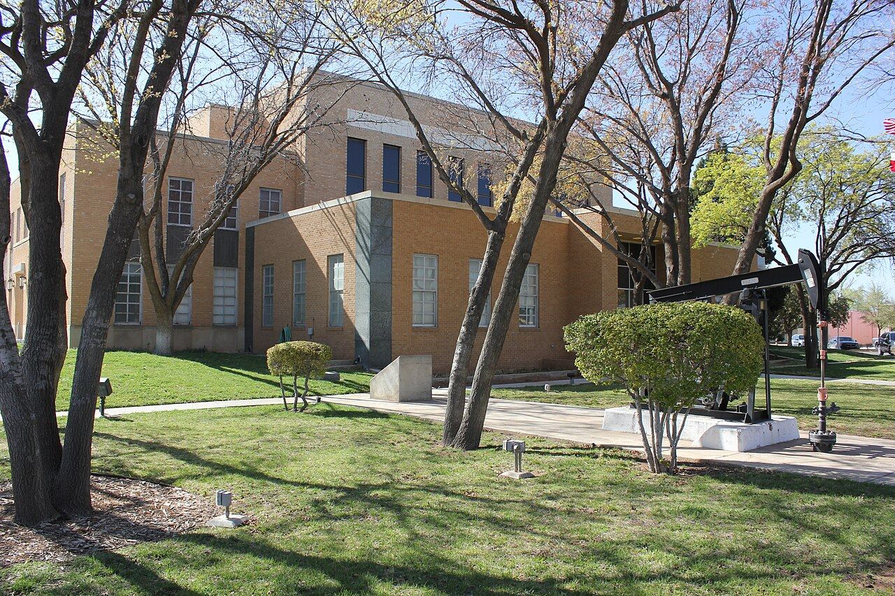 Andrews County courthouse, Texas