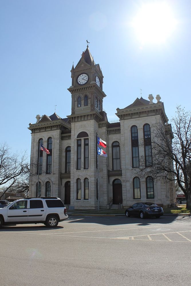 Bosque County courthouse, Texas