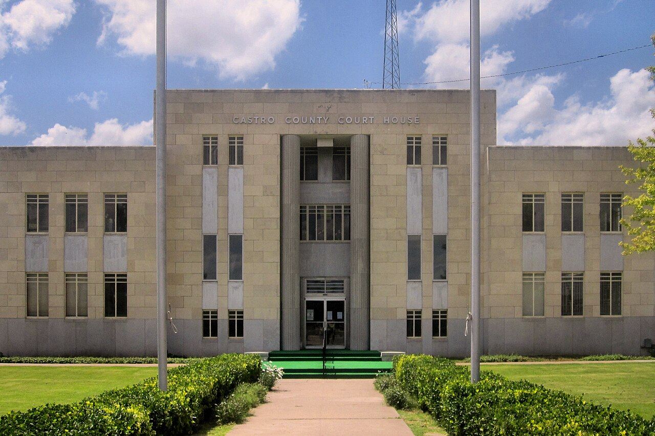 Castro County courthouse, Texas