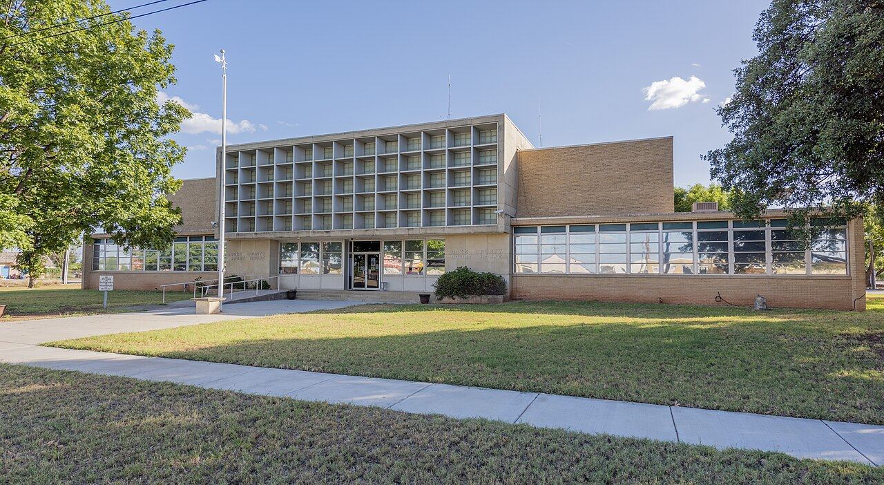 Coke County courthouse, Texas