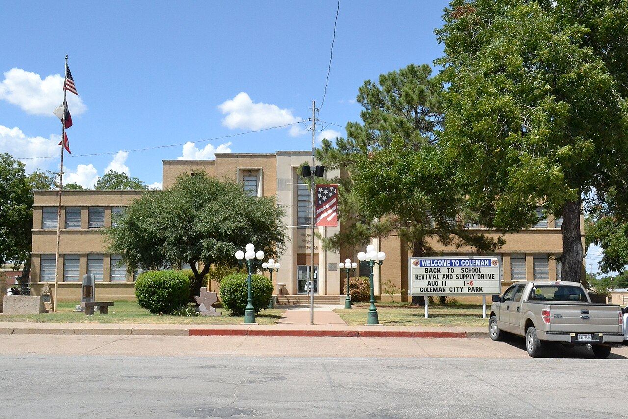 Coleman County courthouse, Texas