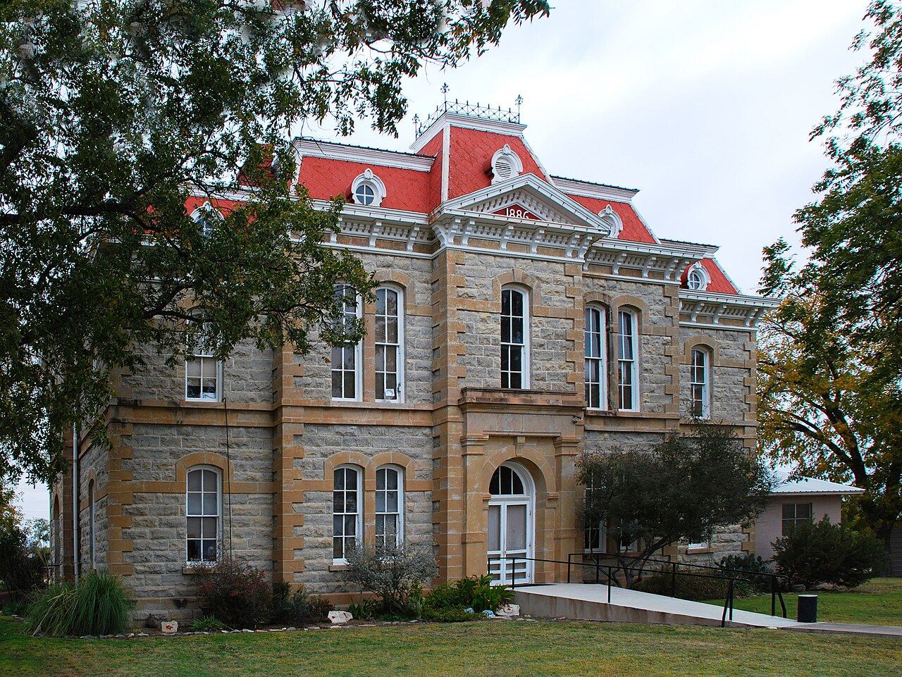 Concho County courthouse, Texas