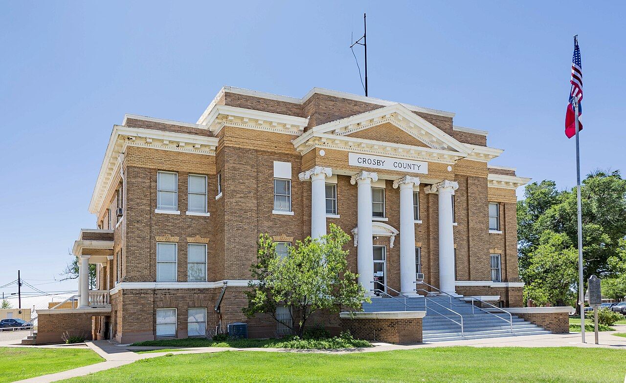 Crosby County courthouse, Texas
