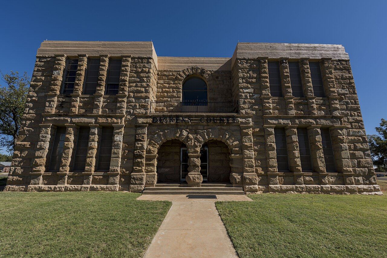 Dickens County courthouse, Texas