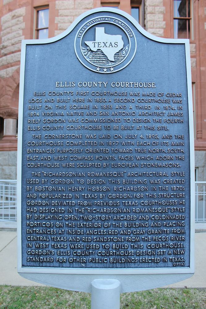 Ellis County courthouse, Texas