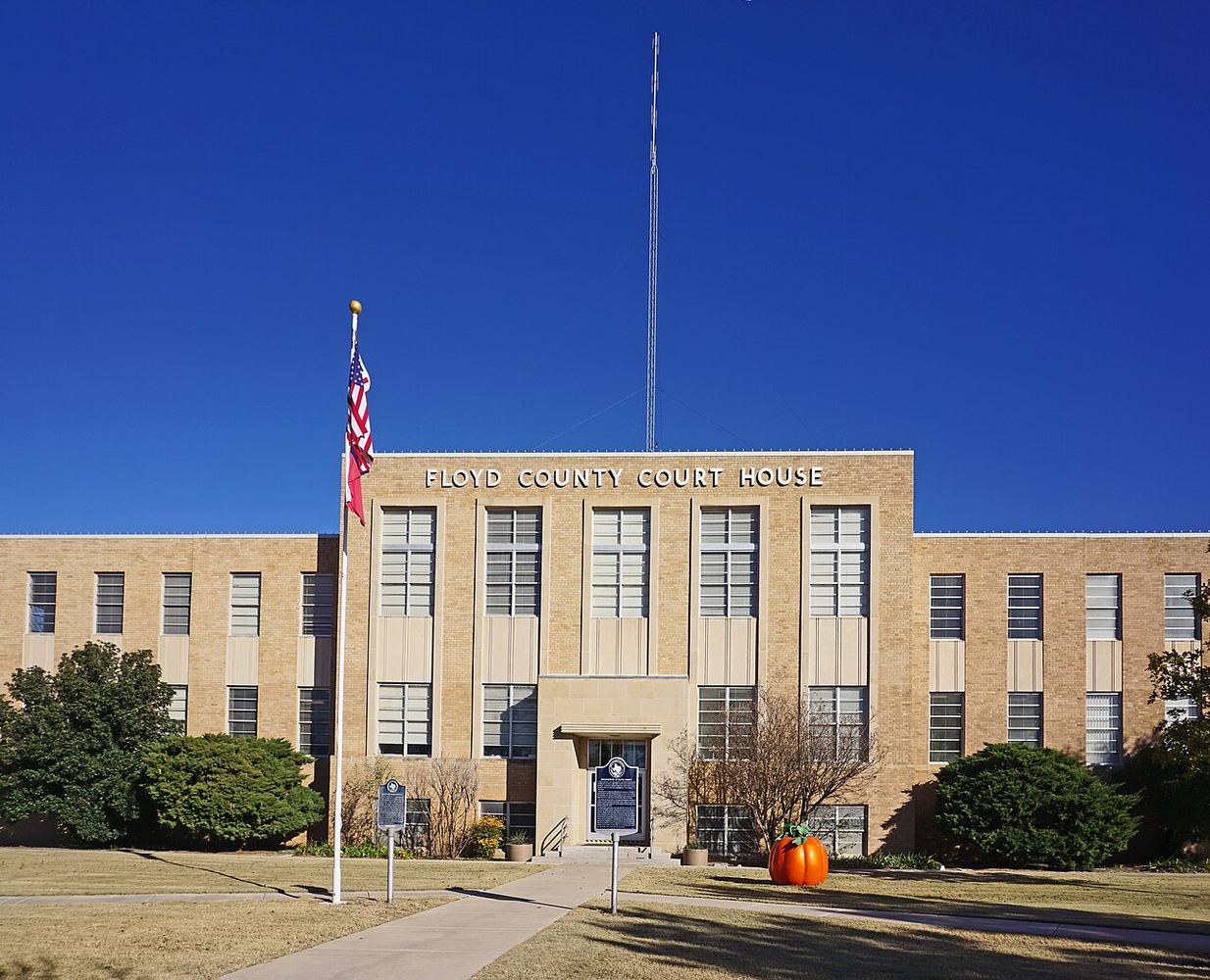 Floyd County courthouse, Texas