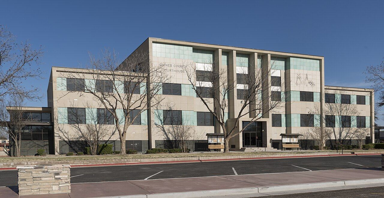 Gaines County courthouse, Texas