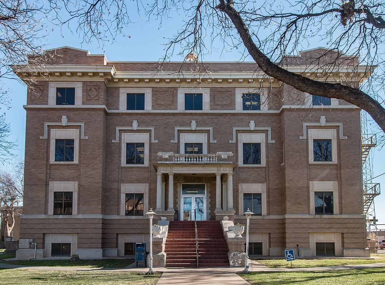 Hale County courthouse, Texas