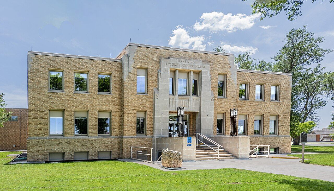 Hansford County courthouse, Texas