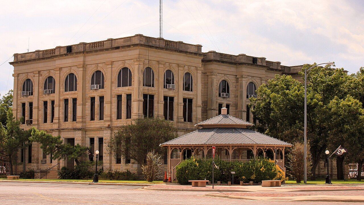 Haskell County courthouse, Texas