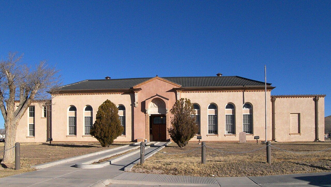 Hudspeth County courthouse, Texas