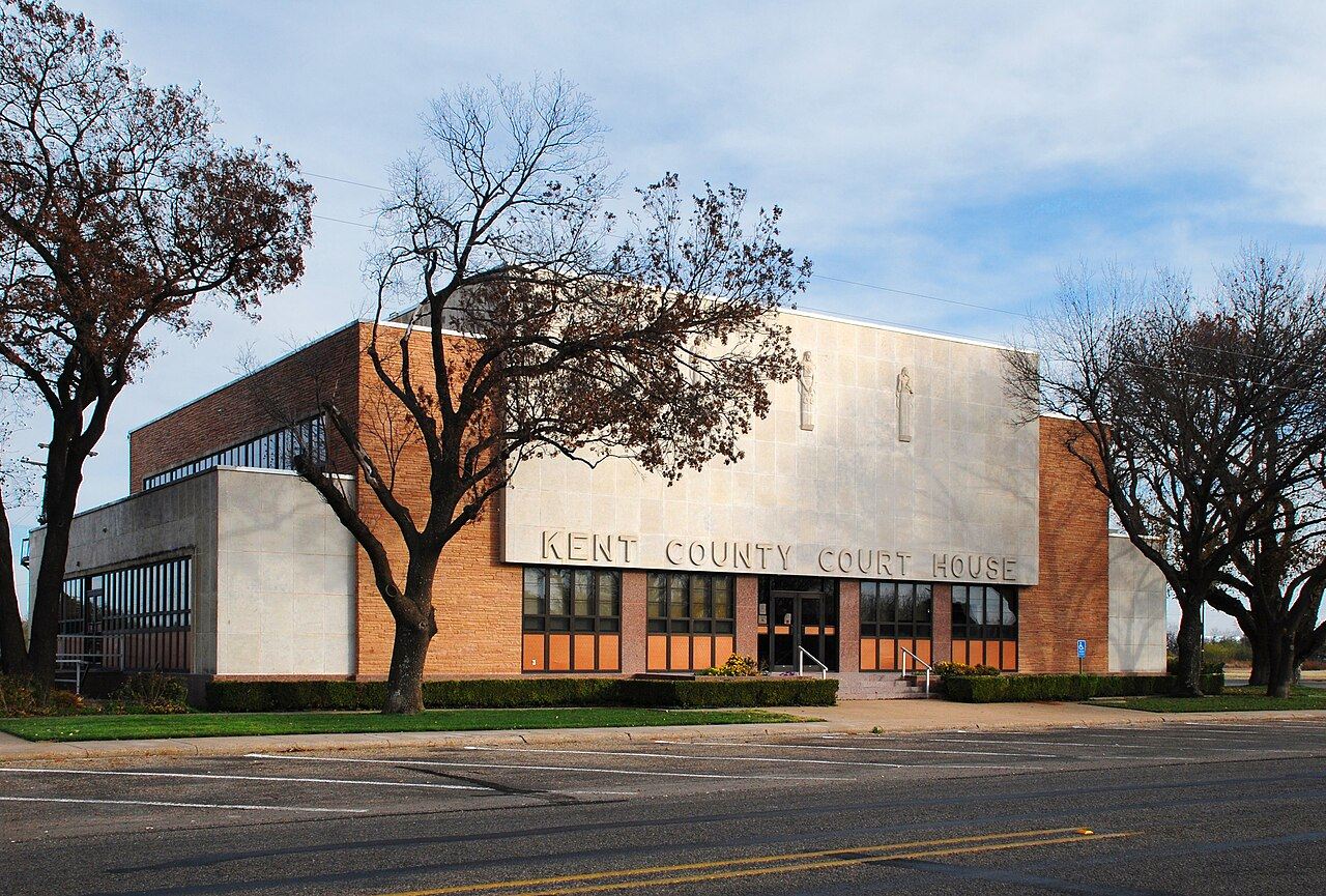 Kent County courthouse, Texas