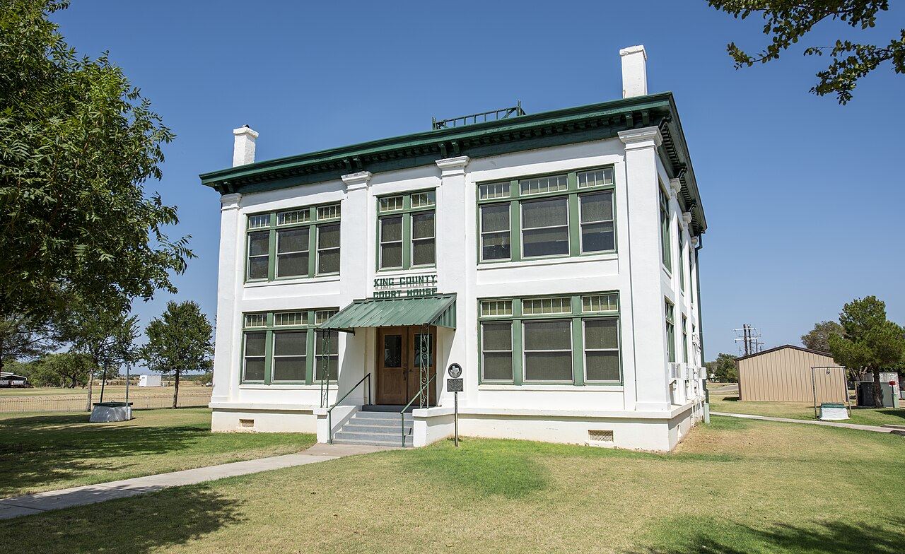 King County courthouse, Texas