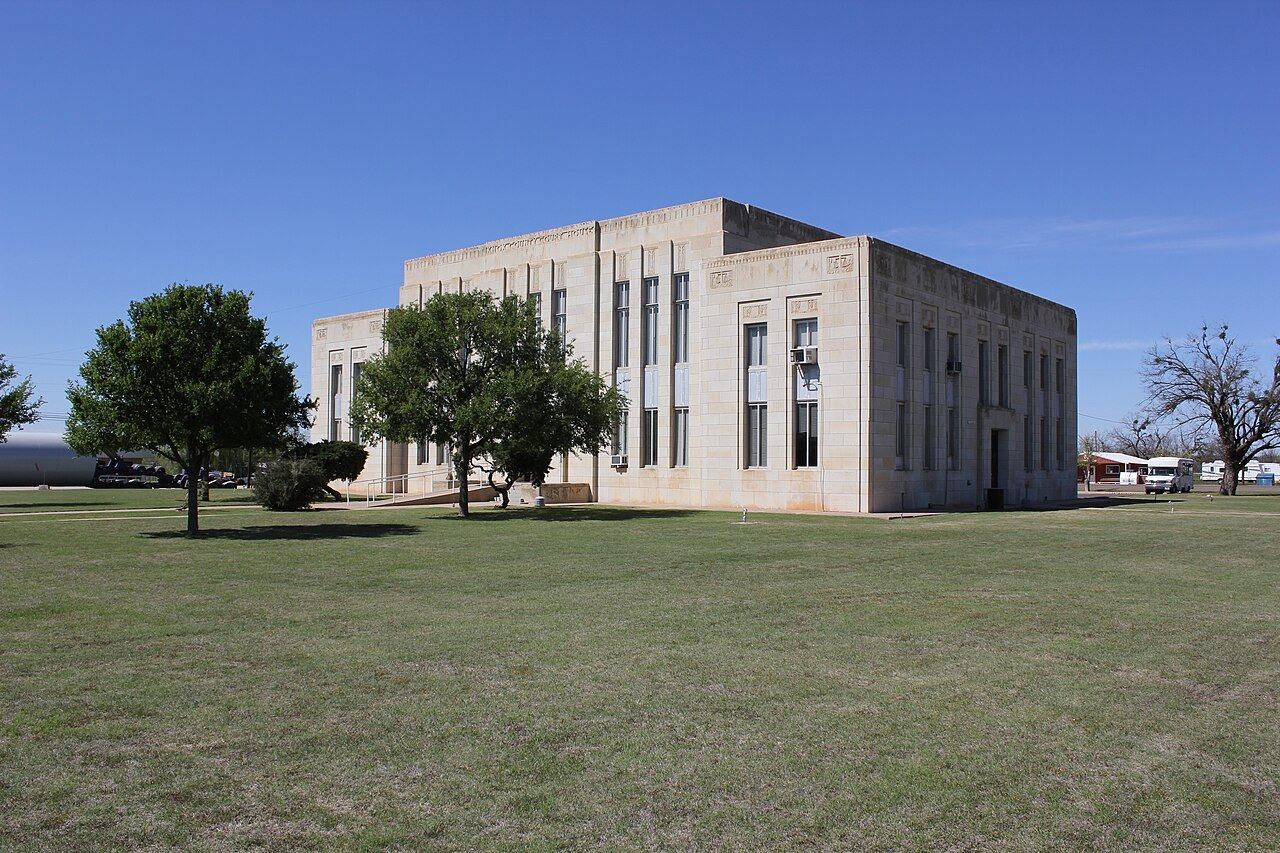 Knox County courthouse, Texas