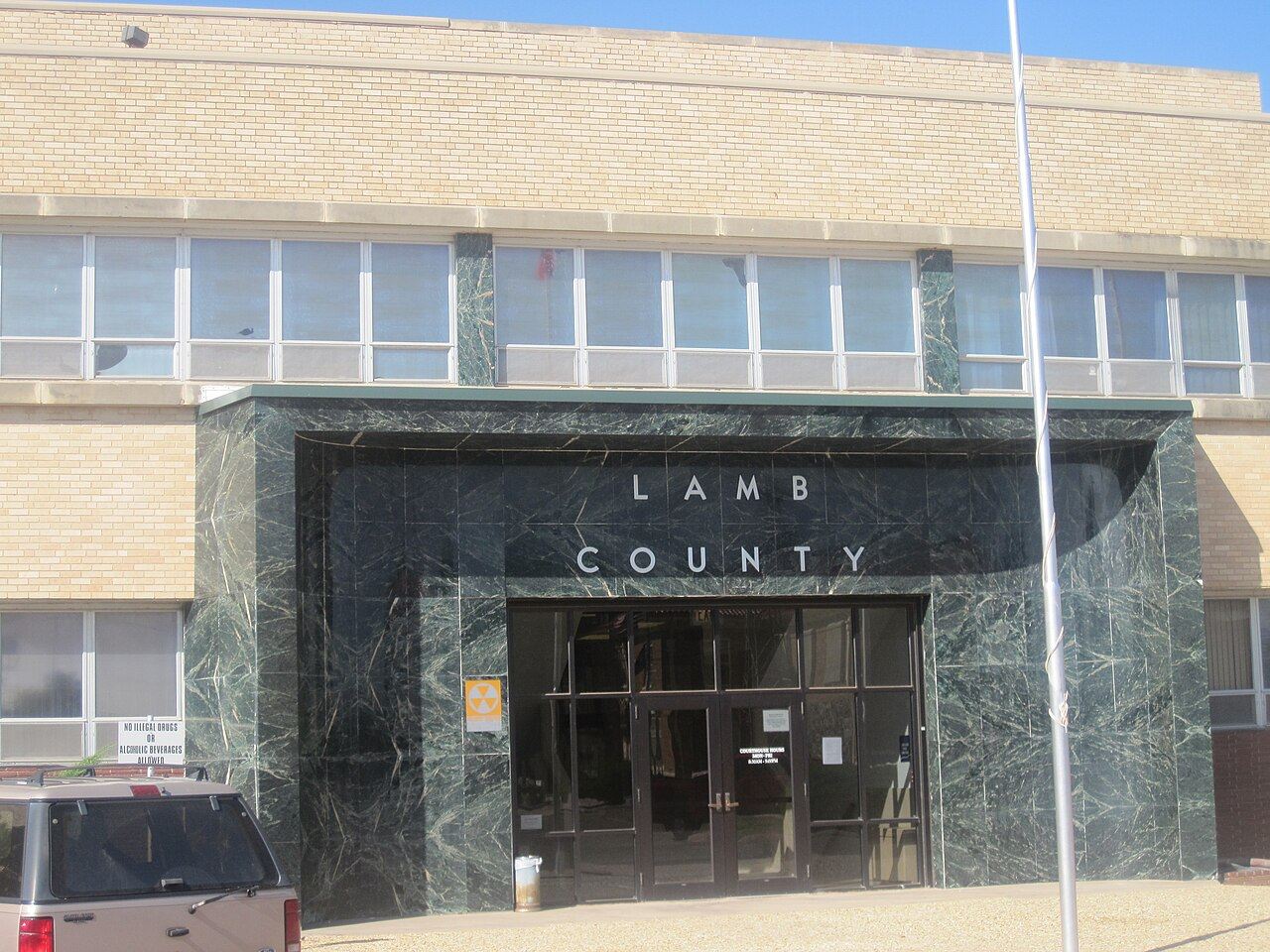 Lamb County courthouse, Texas