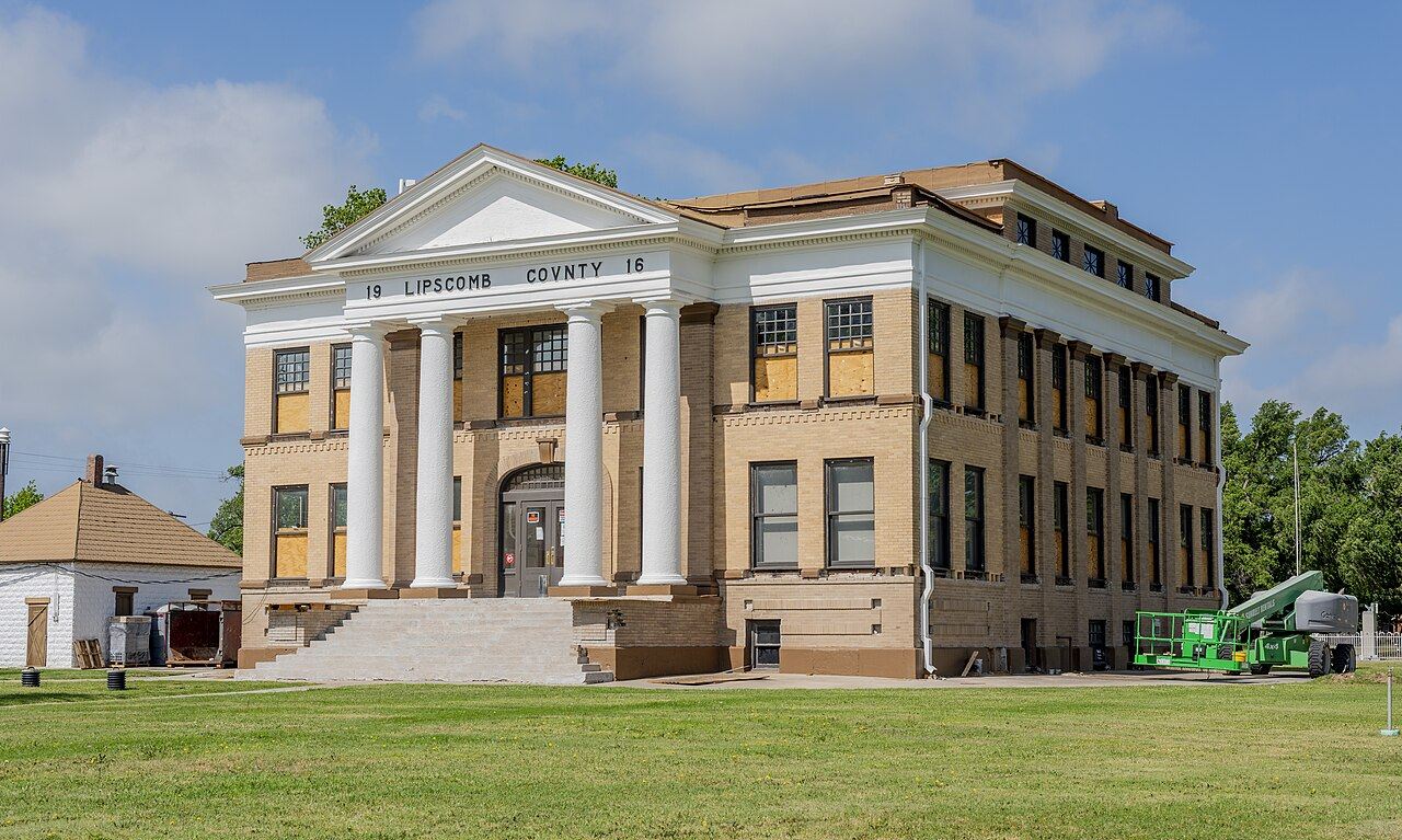 Lipscomb County courthouse, Texas