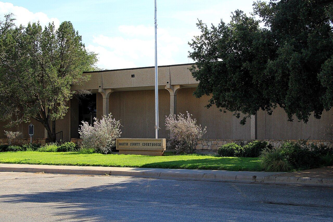 Martin County courthouse, Texas