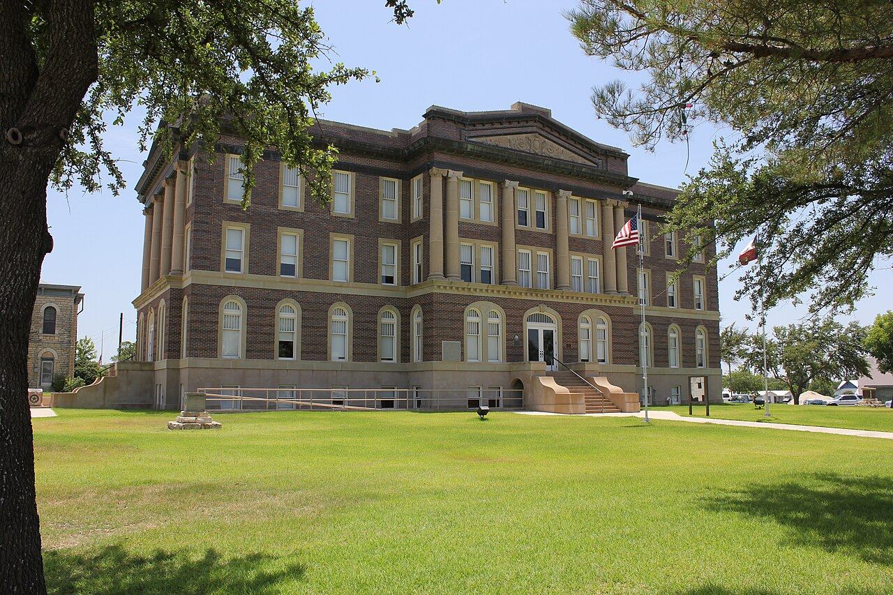 Mills County courthouse, Texas