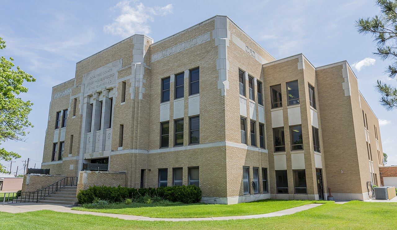Ochiltree County courthouse, Texas