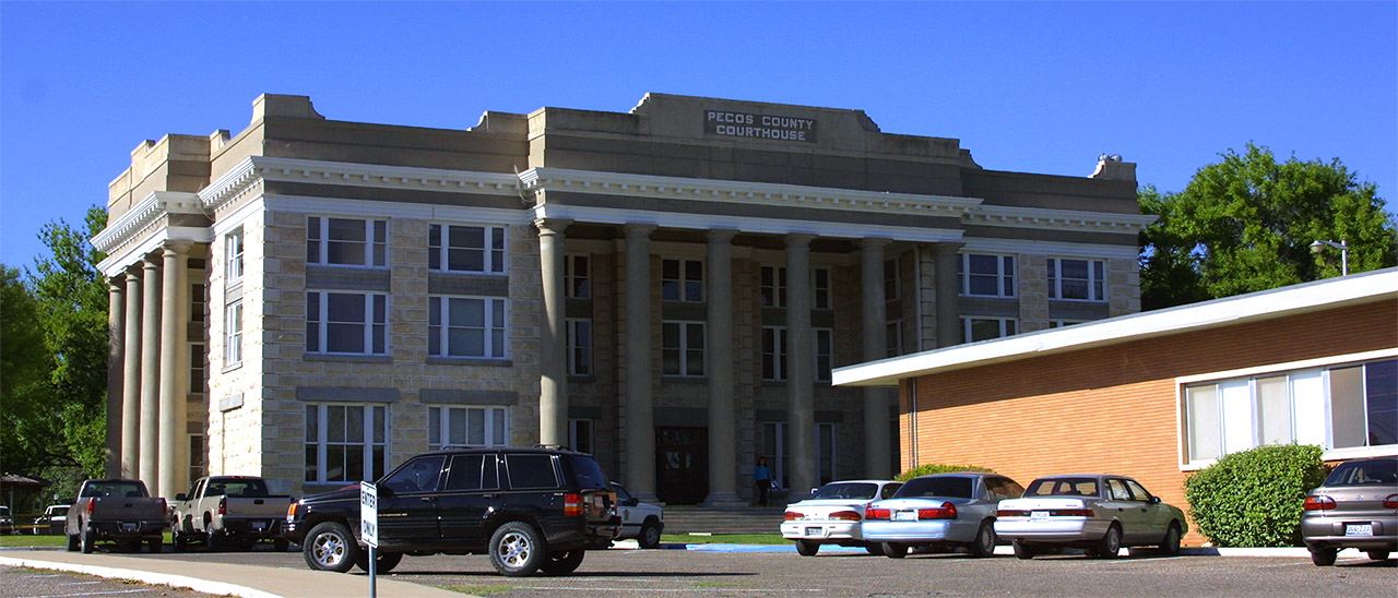 Pecos County courthouse, Texas