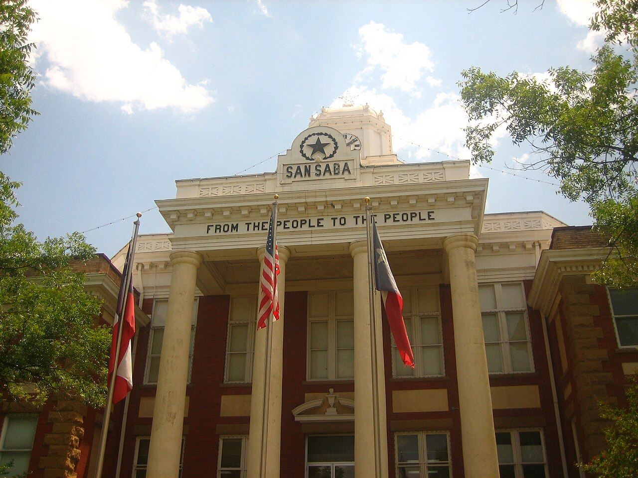 San Saba County courthouse, Texas