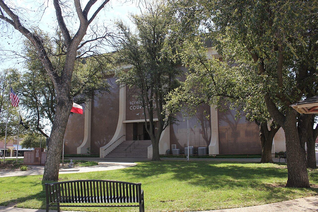 Scurry County courthouse, Texas