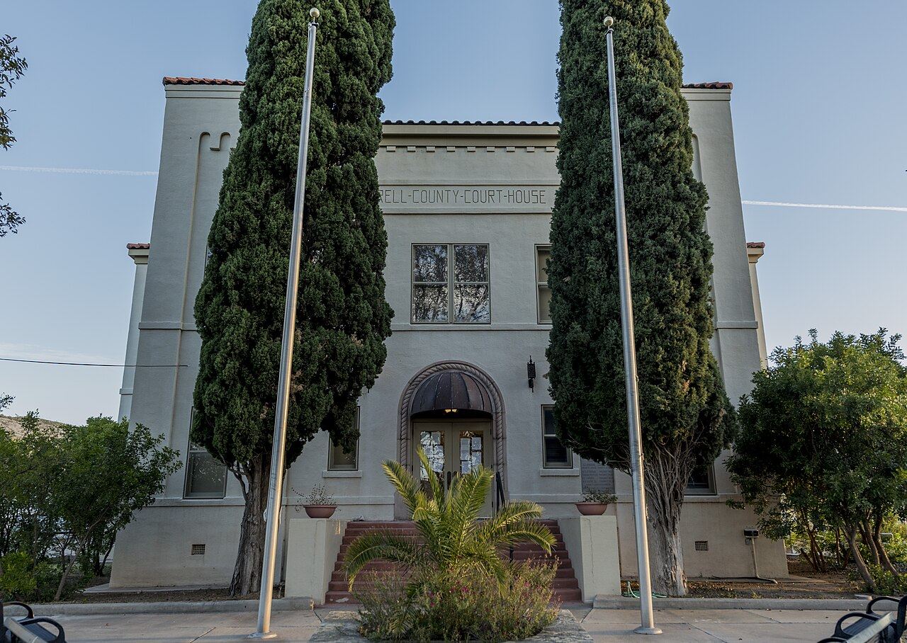 Terrell County courthouse, Texas