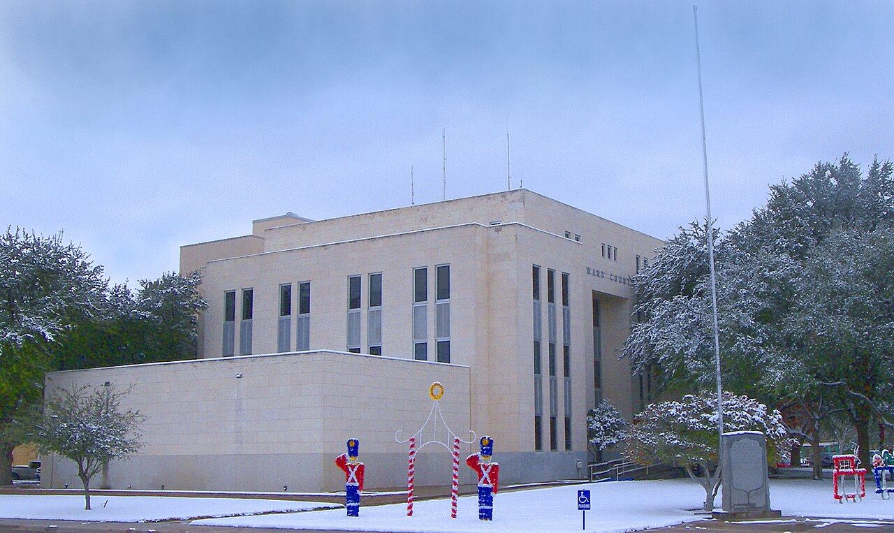 Ward County courthouse, Texas