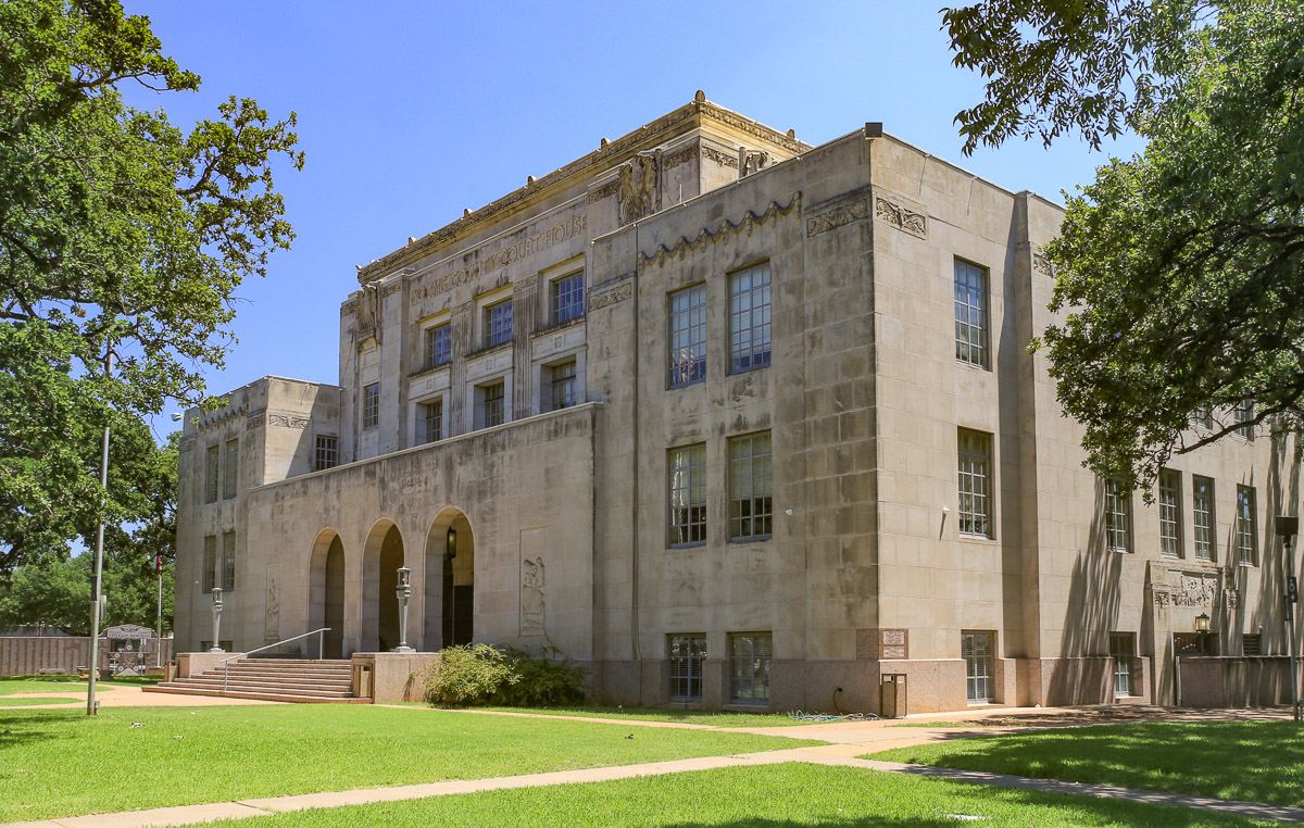 Young County courthouse, Texas